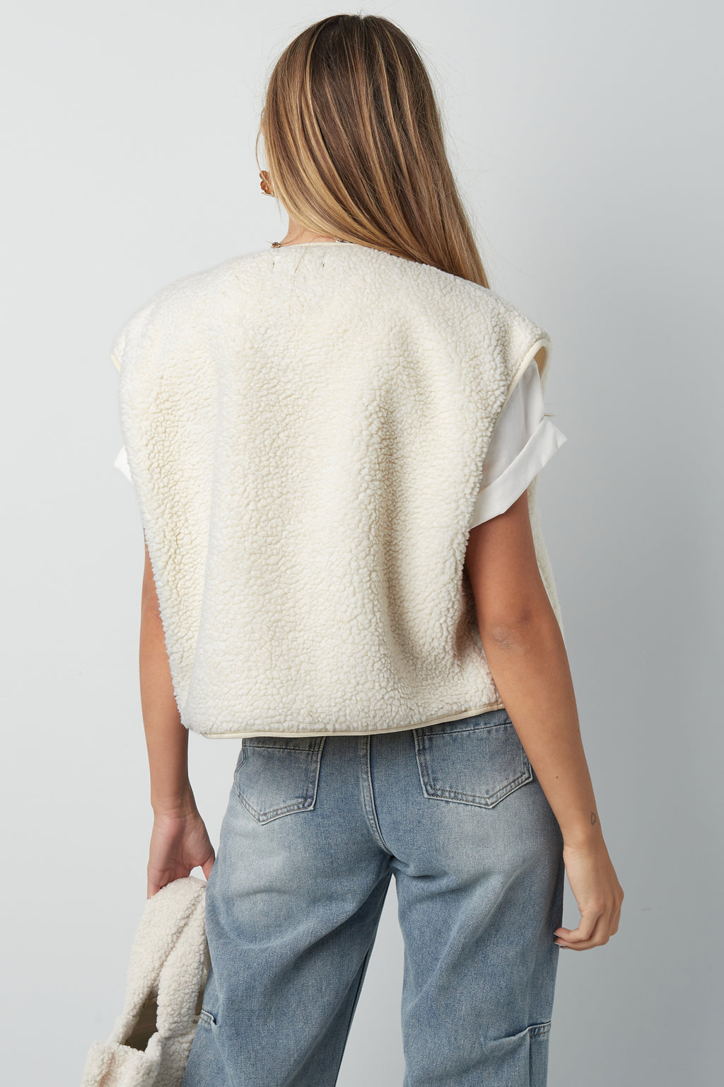 Gilet sans manches fantaisie – Tendance hiver