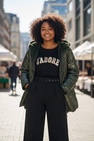 Doudoune réversible grande taille – Douce et chaude Curvy