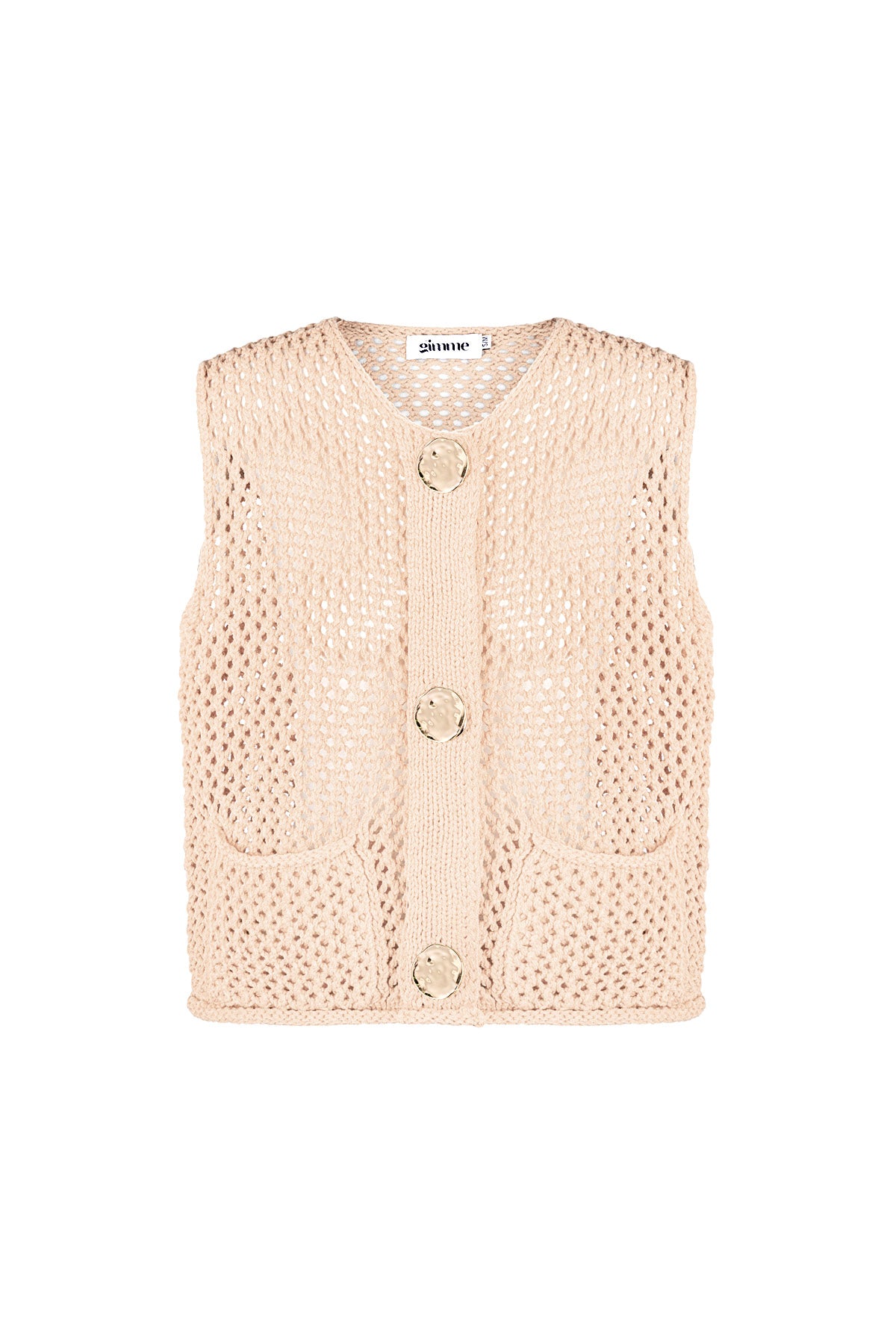 Pull En Maille Polyester Femme Gilet À Motif ajouré