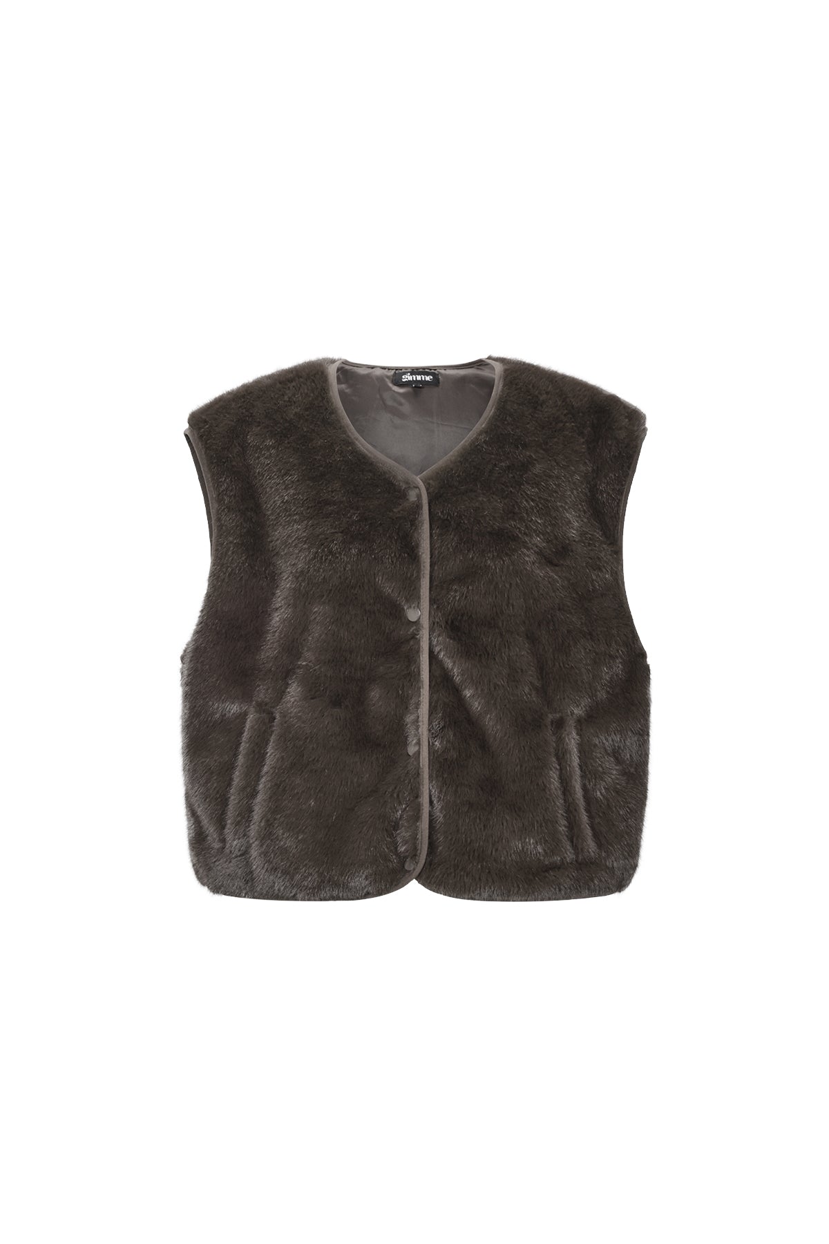 Woven Polyester Fiber Gilet Femme Casual Automne/Hiver Solid Color