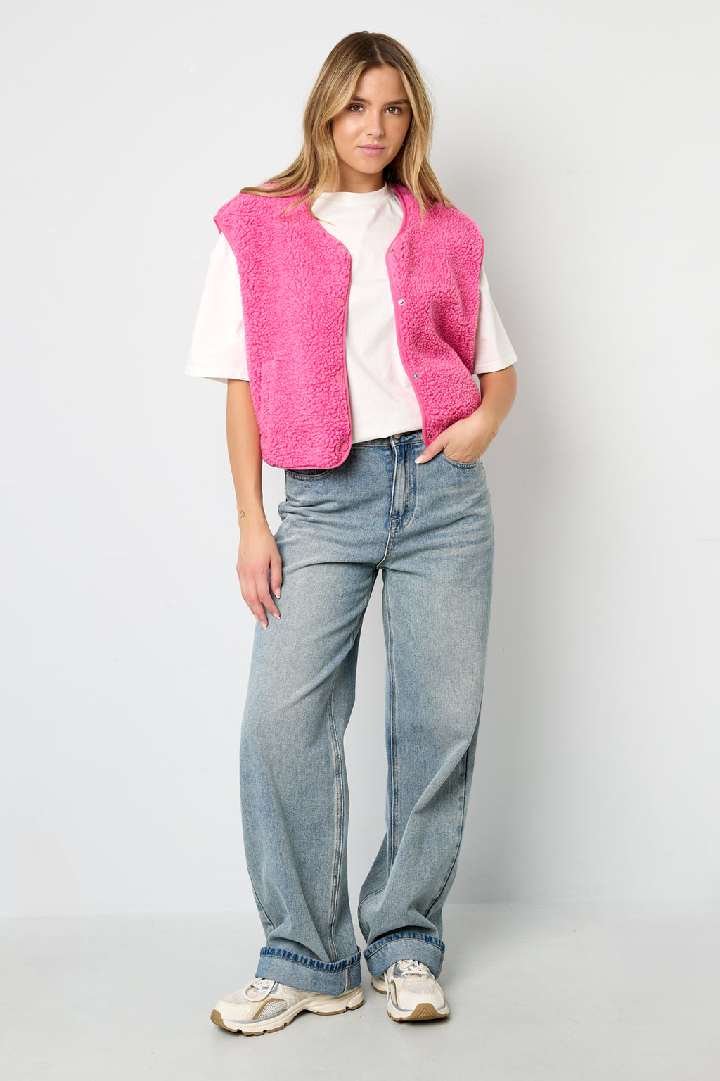 Gilet sans manches fantaisie – Tendance hiver