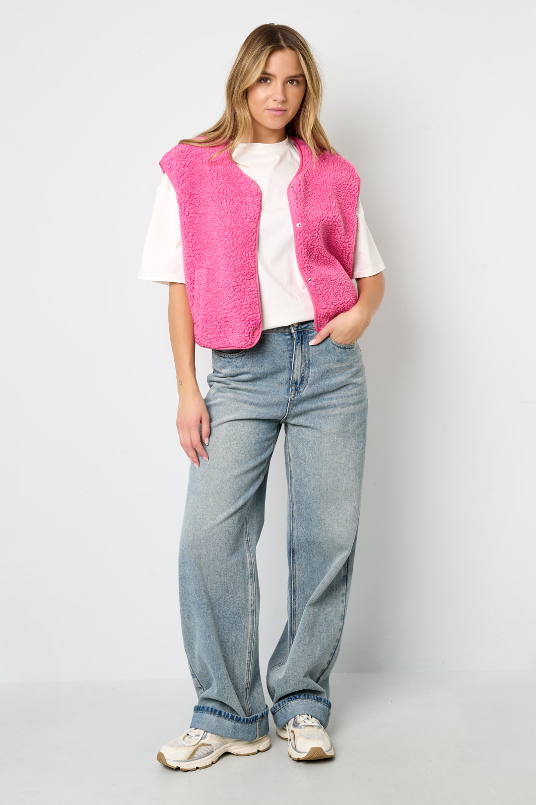 Gilet sans manches fantaisie – Tendance hiver