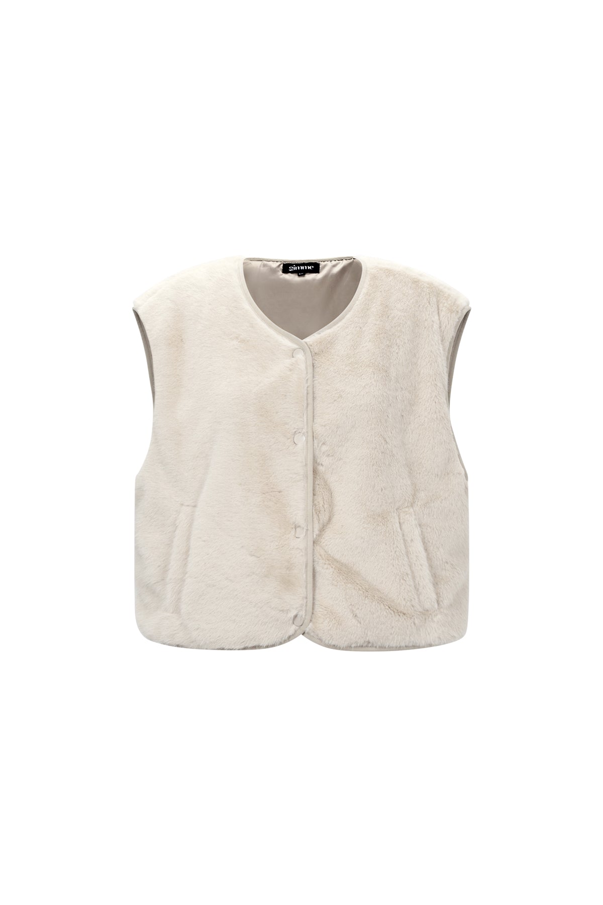 Woven Polyester Fiber Gilet Femme Casual Automne/Hiver Solid Color
